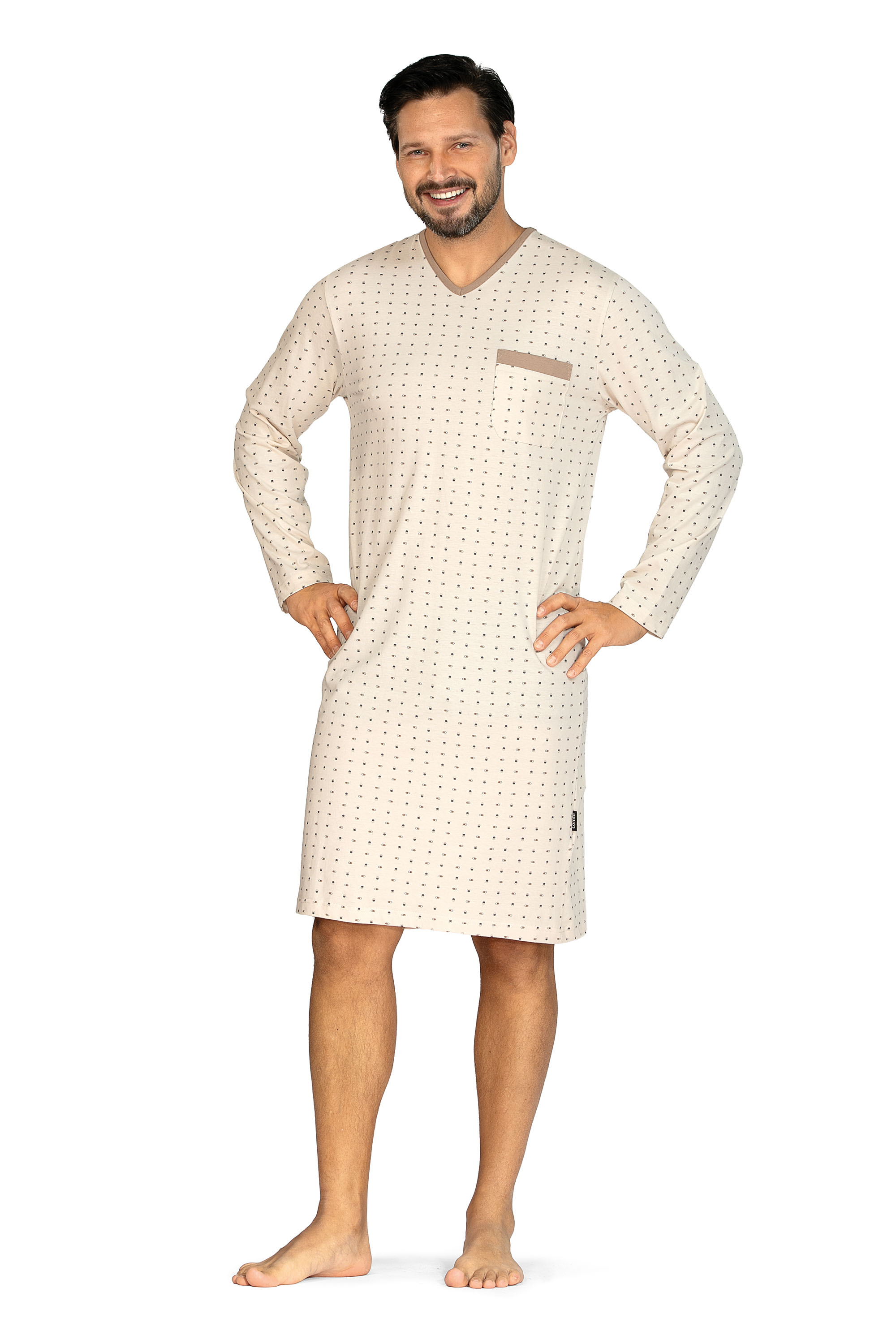 Herren Nachthemd